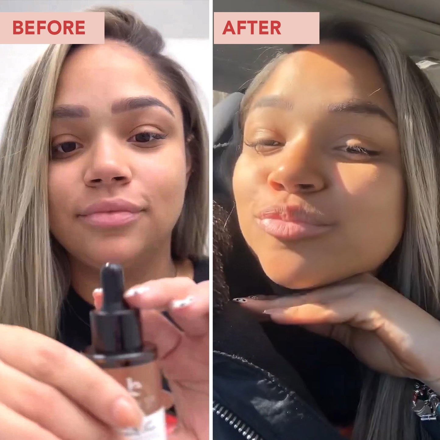 Self Tanning Drops - USA Made with Natural & Organic Ingredients, Medium Face Tanning Drops to Add to Lotion, Moisturizing Bronzing Tanner for Face & Body, Toxin Free Tanner for Fake Tan